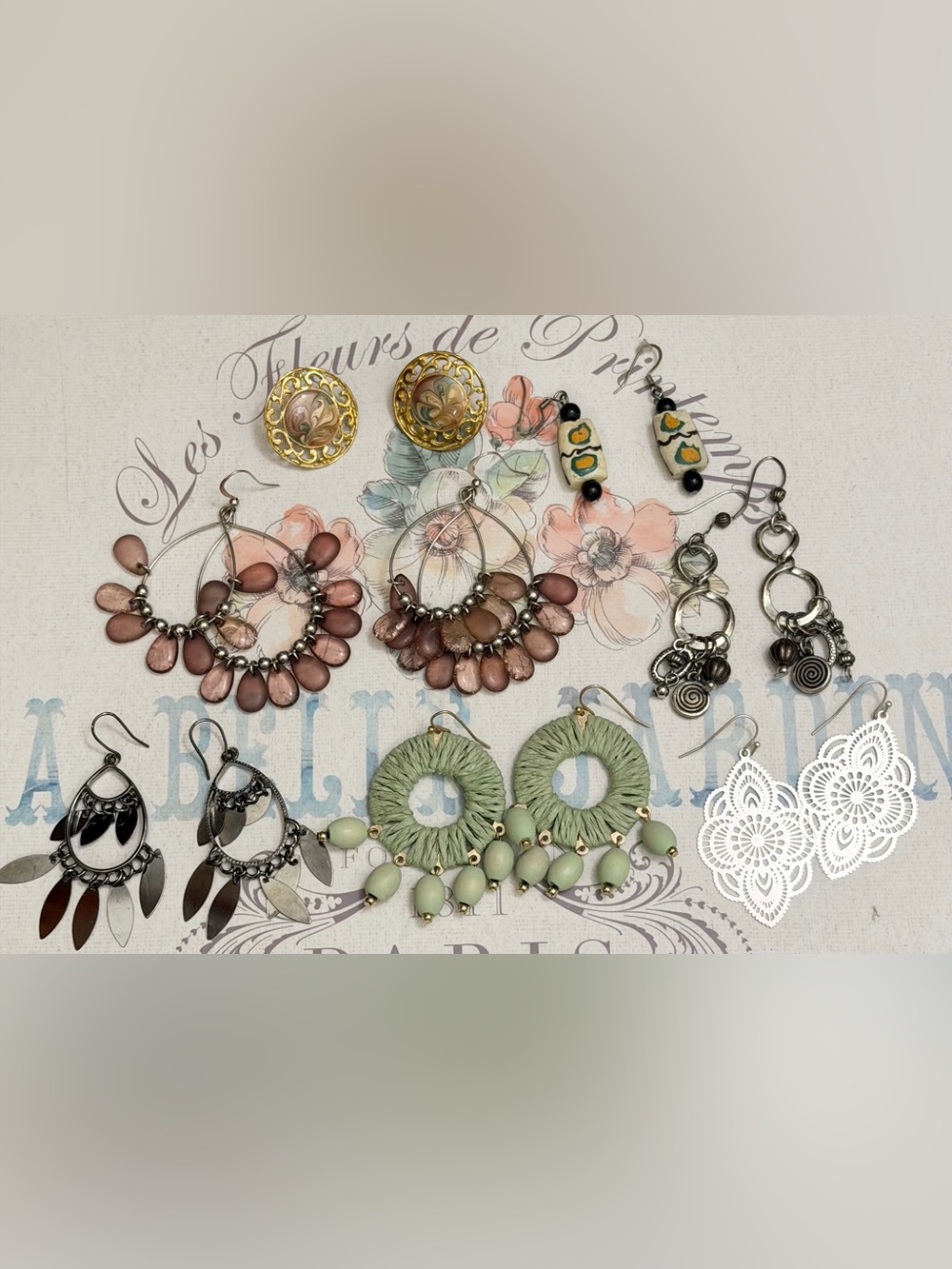 Earrings lot of 7